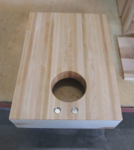 13 custom cutting board drawer